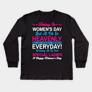 International Womens Day Kids Long Sleeve T-Shirt